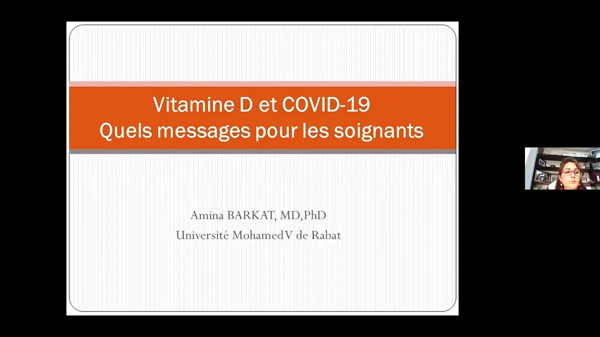 Vitamine D et COVID-19 chez le personnel de la santé.